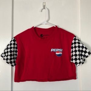 Pepsi cropped top